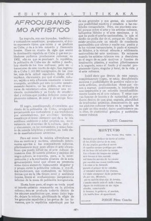 Afrocubanismo artístico