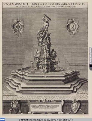 Der Herkules-Brunnen in Augsburg