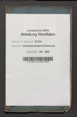 Kauf von Gartenland durch Wilhelm Dümpelmann zu Hoerde