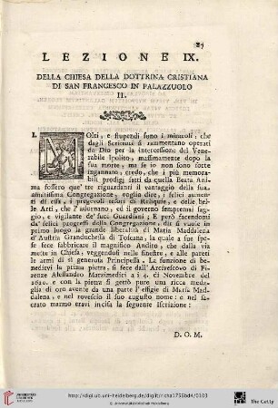 Lezione IX.