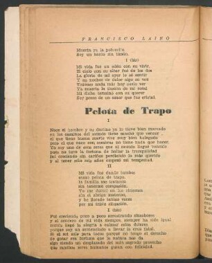 Pelota de trapo