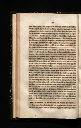 38) Vorschriften zur Bewahrung der äußeren Heiligkeit.