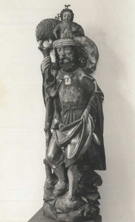 Heiliger Christophorus aus Culitzsch, Teil eines Flügelaltars