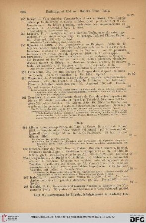Italy (Nr. 262 - 284)