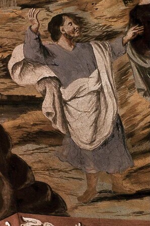 Die Jünger am Grabe der Maria