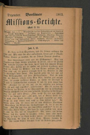 Dezember. 1903.