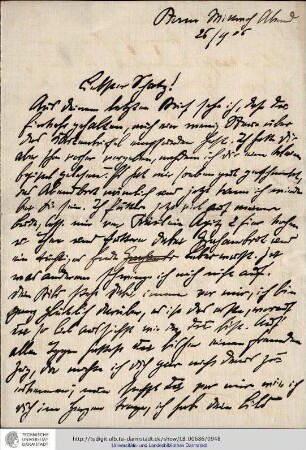 Brief vom 26.09.1906