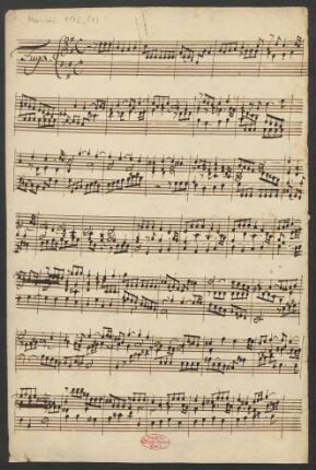 Fugen; cemb; G-Dur, HWV 606