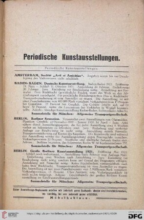 Periodische Kunstausstellungen