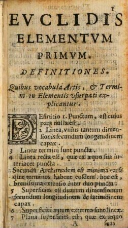 Euclidis Sex primi elementorum geometricorum libri cum parte undecimi
