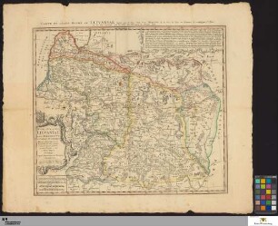 Magnus Dvcatvs Litvaniae in svos palatinatvs et districtvs divisvs