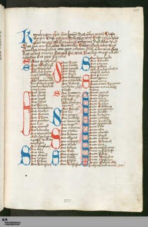 Allerheiligenlitanei, Gebete und Hymnen