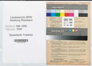 Entnazifizierung Friedrich Sauerlandt, geb. 16.09.1908 (Postrat)