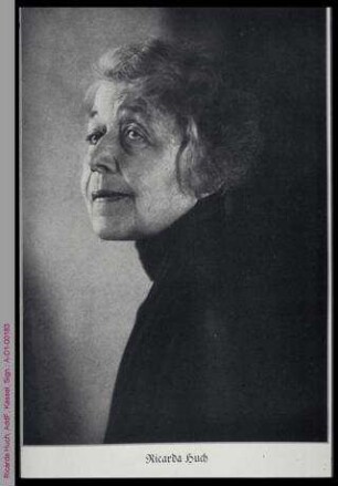 Porträt von Ricarda Huch