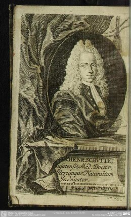 Io. Henr. Schutte, Susatensis, Med. Doctor, Rerumque Naturalium Indagator. Natus MDCXCIV