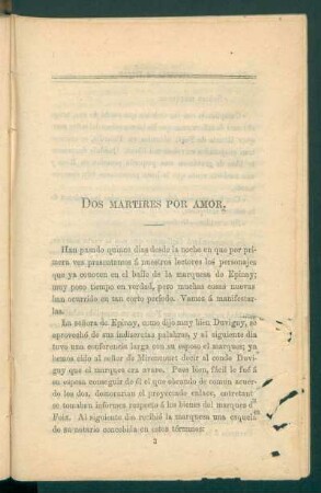 Dos mártires por amor.
