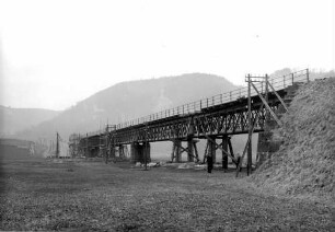 Fridingen Donaubrücke Behelfsbrücke