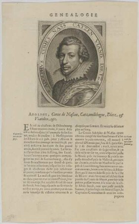 Bildnis des Grafen Adolphvs