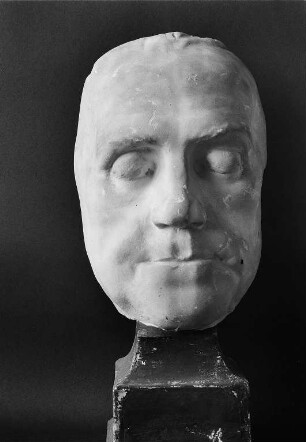 Benjamin Franklin : Totenmaske von Benjamin Franklin (1706-1790)