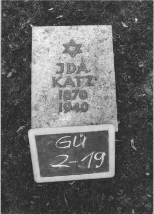 Grabstein GU/2/19