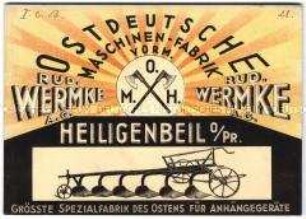 Sonderkatalog über Bodenbearbeitungsgeräte