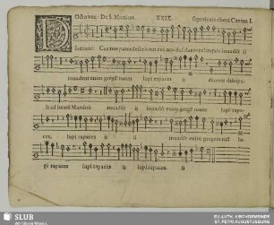 XXIX. Dixerunt discipuli ad beatum Martinum