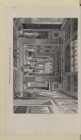 Fig. 129. Inneres eines römischen Wohnhauses