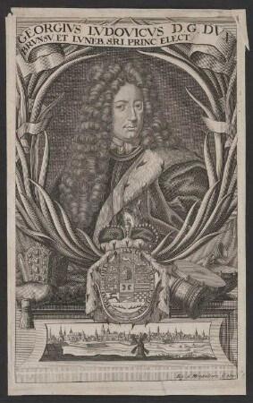Porträt Georg Ludwig, Kurfürst von Hannover, später Georg I., König von England (1660-1727)