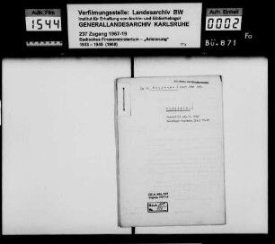 Kaufmann, Laura geb. Oppenheimer, Witwe des Kaufmanns Wilhelm Kaufmann u. a. in Mannheim Käufer: Stadt Mannheim Lagerbuch-Nr. 2786 Mannheim