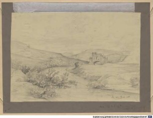 Nachlass von Anton Hallmann (1812 - 1845) - BSB Ana 355, A.II.g. Studien der dritten Italienreise - BSB Ana 355.A.II.g