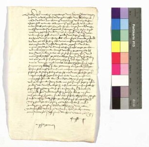 Graf Kraft von Hohenlohe an den Pfalzgrafen.