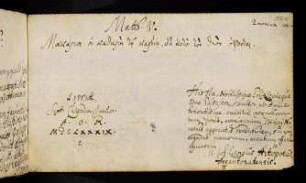 150r, Artopolus [latinisiert?], Johann Georg [?]. Leipzig, 27.12.1688 ["Sext. Calendar. Januar. 1689"] Anmerkung: gest.