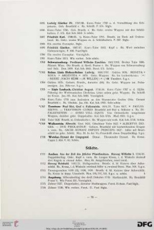 Städte (Nr. 1711-1892)
