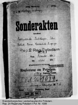 Rechtspolitische Bestrebungen, Führer, Verbände, Vereine, vaterländische Bewegung