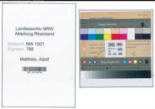 Entnazifizierung Adolf Mattheis, geb. 19.12.1893 ()