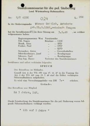 Wörner, Gottlob
