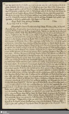 Allergnädigstes Circular Rescript an die Kays: Königl. Ministros d.d. Wien 24. July. 1756.