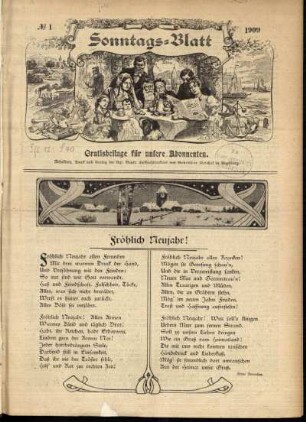 Ausgabe vom Sonntag, den 03. Januar 1909.