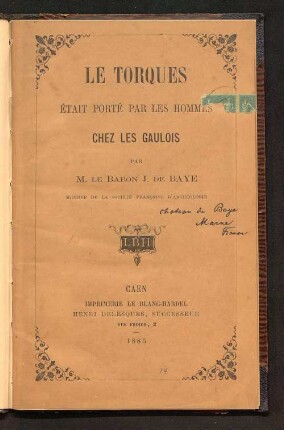 Le torques était porté par les hommes chez les Gaulois