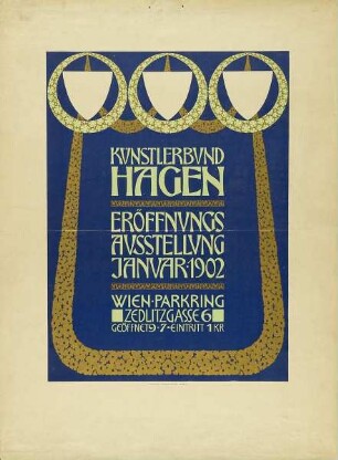 Künstlerbund Hagen Eröffnungsausstellung Januar 1902