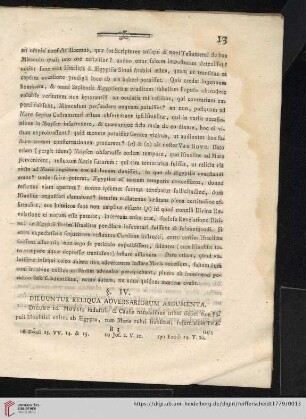 §. IV. Diluuntur Reliqua Adversariorum Argumenta