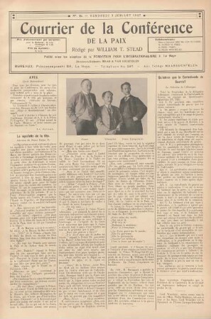 No. 18. Vendredi 5 Juillet 1907