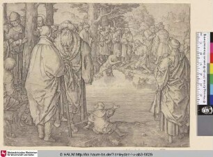[Die Taufe Christi; The Baptism of Christ in the River Jordan; Matth. 3, 13-17; Mark. 1, 9-11; Luk. 3, 21-22; Joh. 1, 29-34]