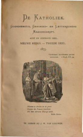 De Katholiek. 68 = N.S. 2. 1875