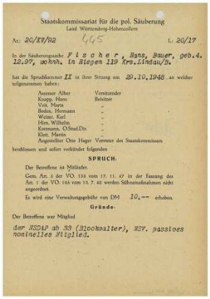 Fischer, Hans