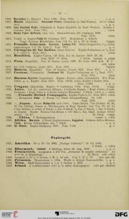 Papiergeld (Nr. 1927-1933)