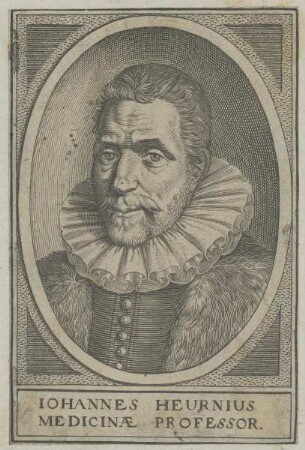 Bildnis des Iohannes Heurnius