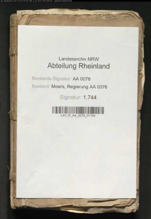 Henricus Ultjesfort, Notar zu Moers: Ehe- und Übergabeverträge
