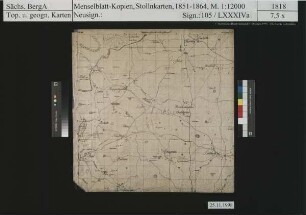 Scholas, Losa, Coschütz, Brockau, [Reinhardsgrün] Reimersgrün, Christgrün, Limbach, Herlasgrün, Helmsgrün, Pöhl, Neudörfel, Jocketa, Liebau, Ruppertsgrün, Trieb