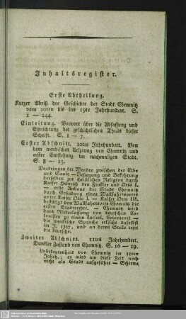 Inhaltsregister
